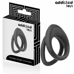 ADDICTED TOYS - ANNEAU PÃNIS Ã DOUBLE TEXTURE